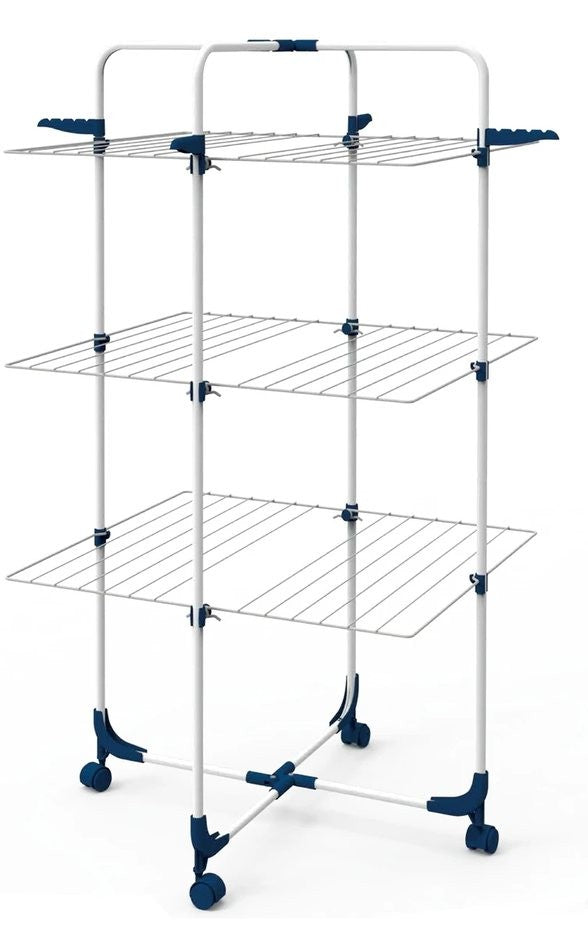 Stendibiancheria verticale TOWER 3 con ruote HYTAMA TOOLS