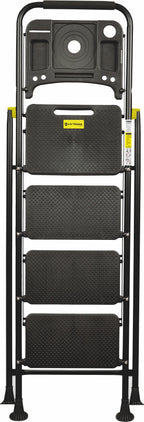 TRITTLEITER BLACK MAX "PLUS" 4 STUFEN MIT WERKZEUGABLAGE