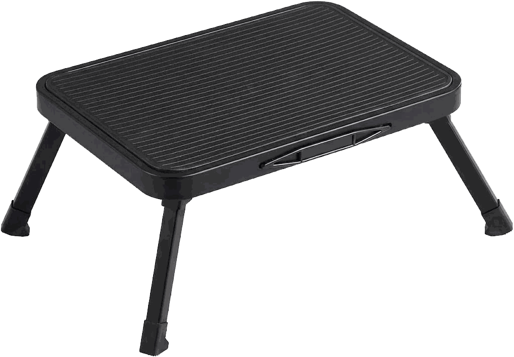 Sgabello BLACK FLAT 1 gradino HYTAMA
