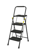 BLACK MAX PLUS 4 gradini – Scala pieghevole con vaschetta HYTAMA Tools