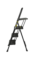 BLACK MAX PLUS 4 gradini – Scala pieghevole con vaschetta HYTAMA Tools – foto 2