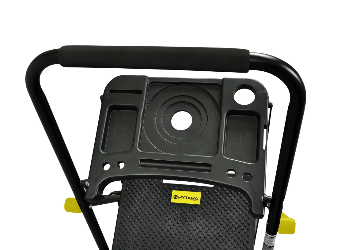 BLACK MAX PLUS 4 gradini – Scala pieghevole con vaschetta HYTAMA Tools – foto 3