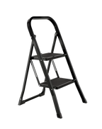 BLACK MINI 2 gradini – Sgabello pieghevole compatto TÜV HYTAMA Tools