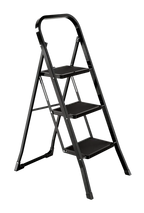 BLACK MINI 3 gradini – Sgabello pieghevole compatto TÜV HYTAMA Tools