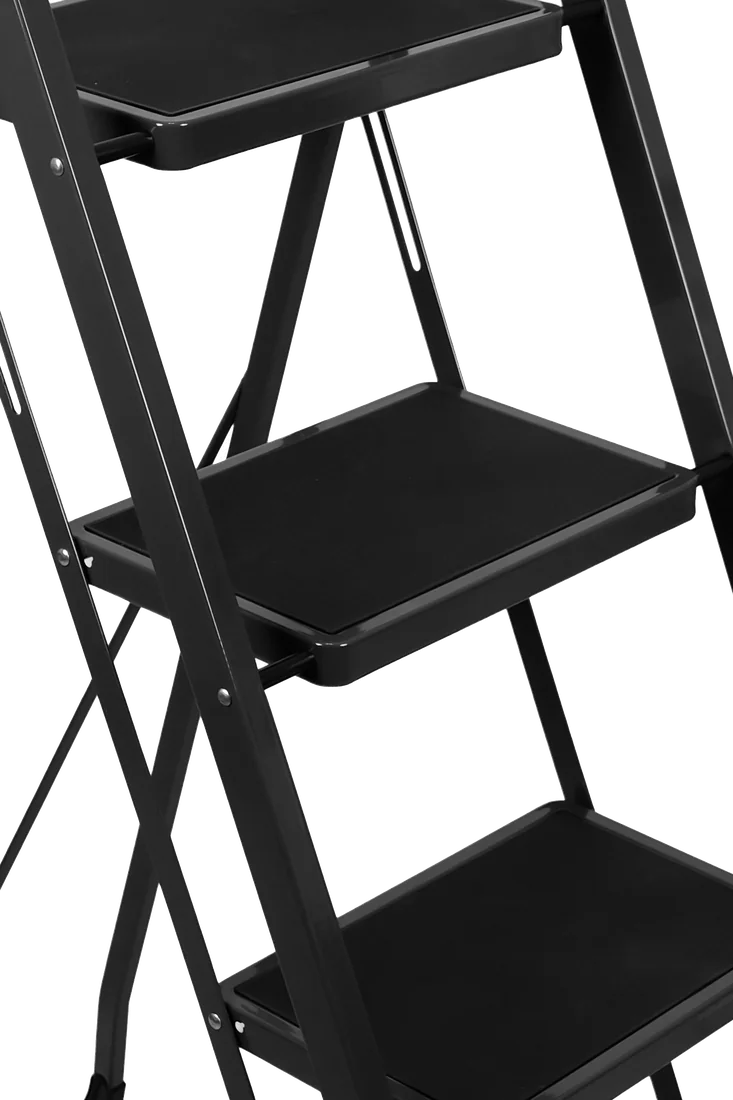 BLACK MINI 4 gradini – Sgabello pieghevole compatto TÜV HYTAMA Tools – foto 3