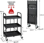 FOLD TROLLEY chiuso e aperto