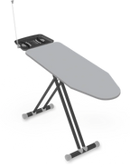 MONDO – Asse da stiro 125×42 cm con presa elettrica HYTAMA Tools