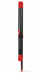 Stendibiancheria ULTRA GAIA nero / rosso: ripiegato in verticale