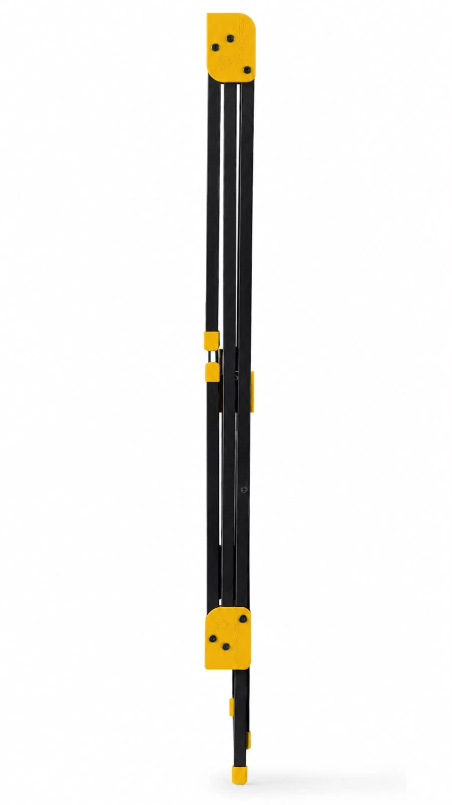 Stendibiancheria ULTRA MYA nero / giallo: ripiegato in verticale