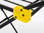 Stendibiancheria ULTRA MYA nero / giallo: snodo ARMORED in tecnopolimero