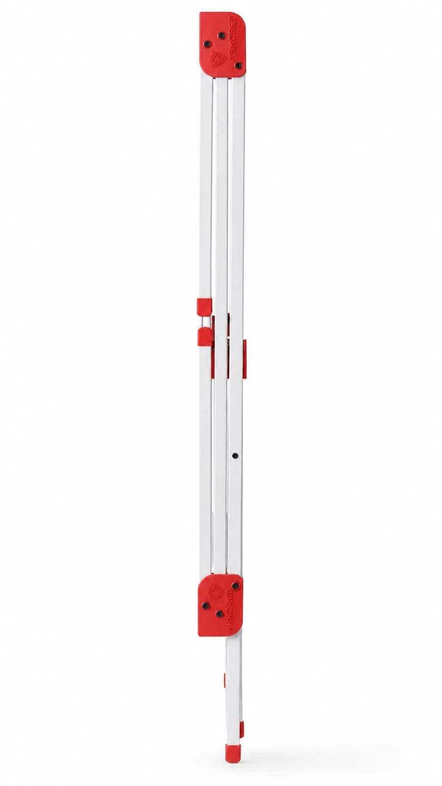 Stendibiancheria ULTRA SARA bianco / rosso: ripiegato in verticale